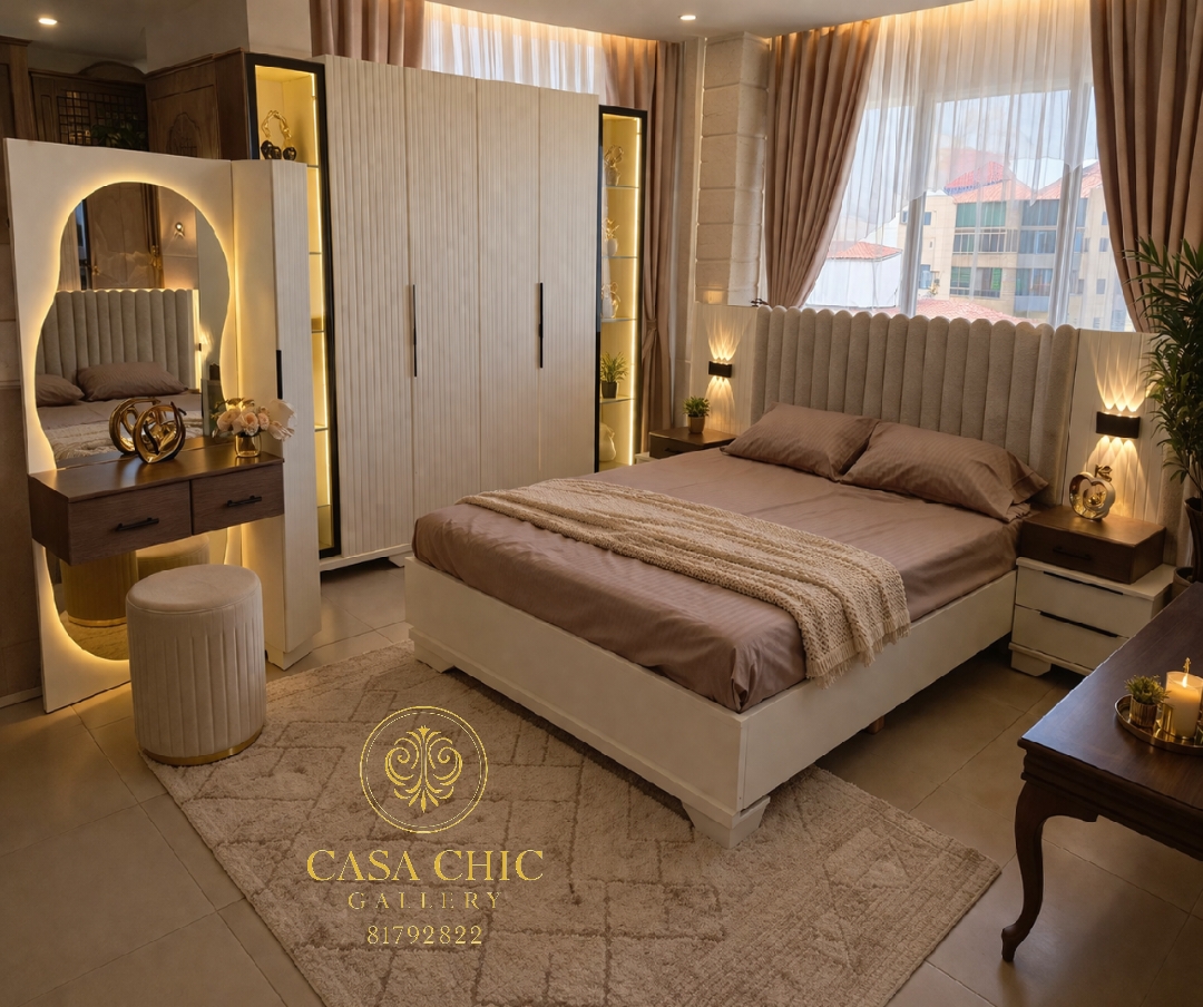 ملاذ بلوط الغابة — غرفة نوم فاخرة لبنان | Casa Chic Gallery