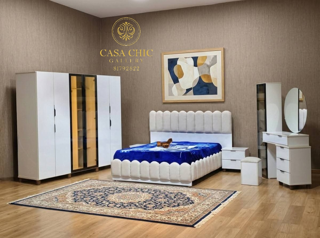 غرفة نوم القمر الفضي — غرفة نوم فاخرة لبنان | Casa Chic Gallery