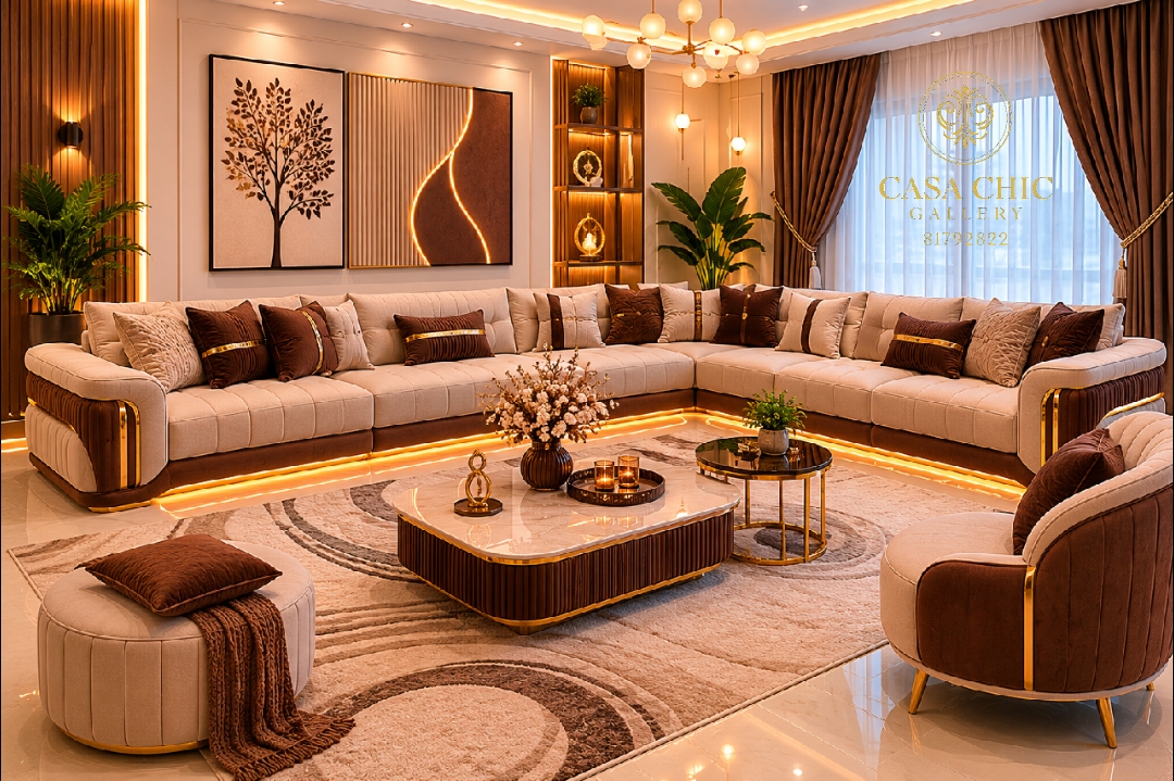 صالون الدائرة الملكية — صالون فاخر لبنان | Casa Chic Gallery