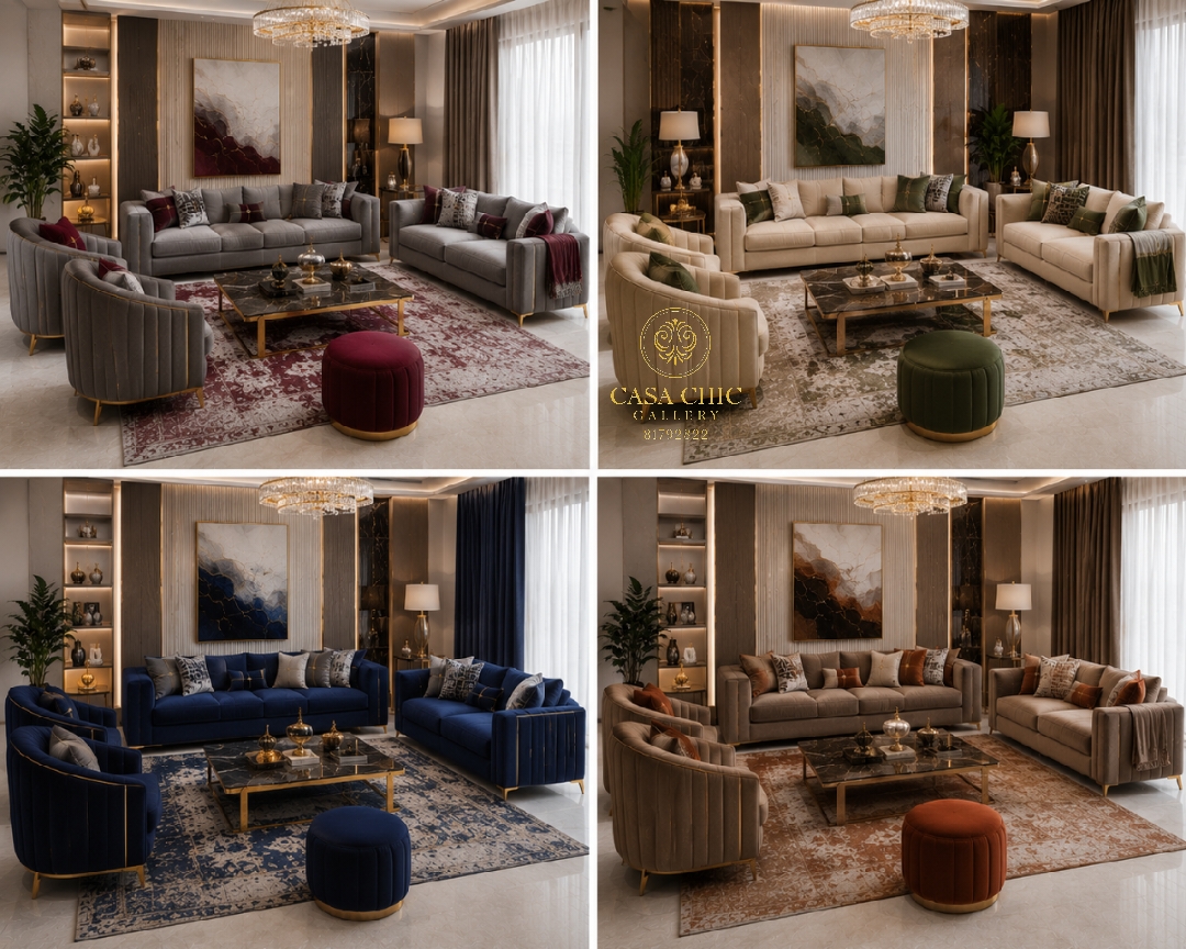 صالة البيرل الأبيض — صالون فاخر لبنان | Casa Chic Gallery