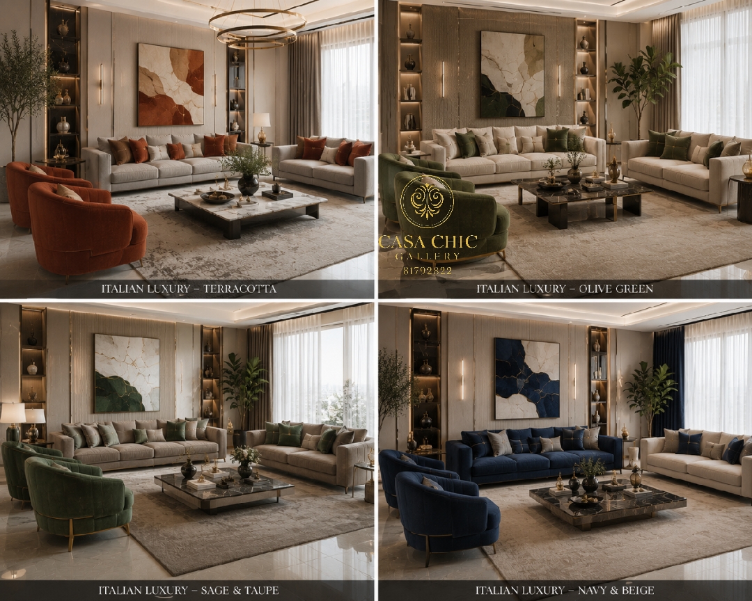 إيليت جلد الكونياك — صالون فاخر لبنان | Casa Chic Gallery